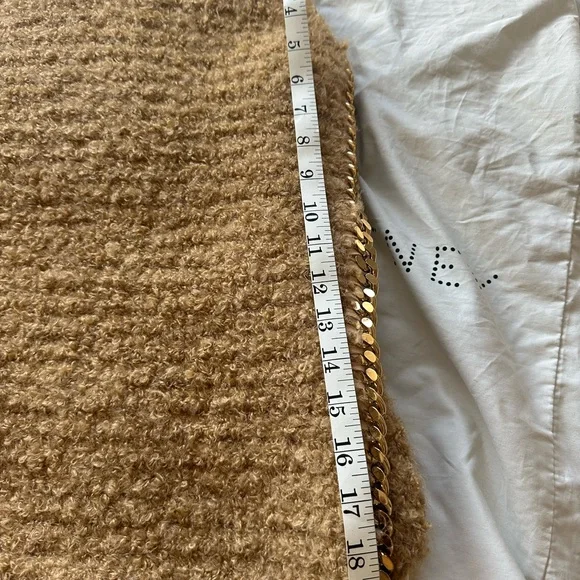 Stella McCartney Gold Chain Tan Shoulder Bag - Picture 13 of 16